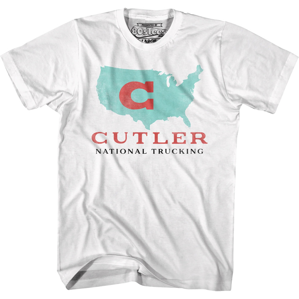 Cutler National Trucking Logo Over The Top Tshirt